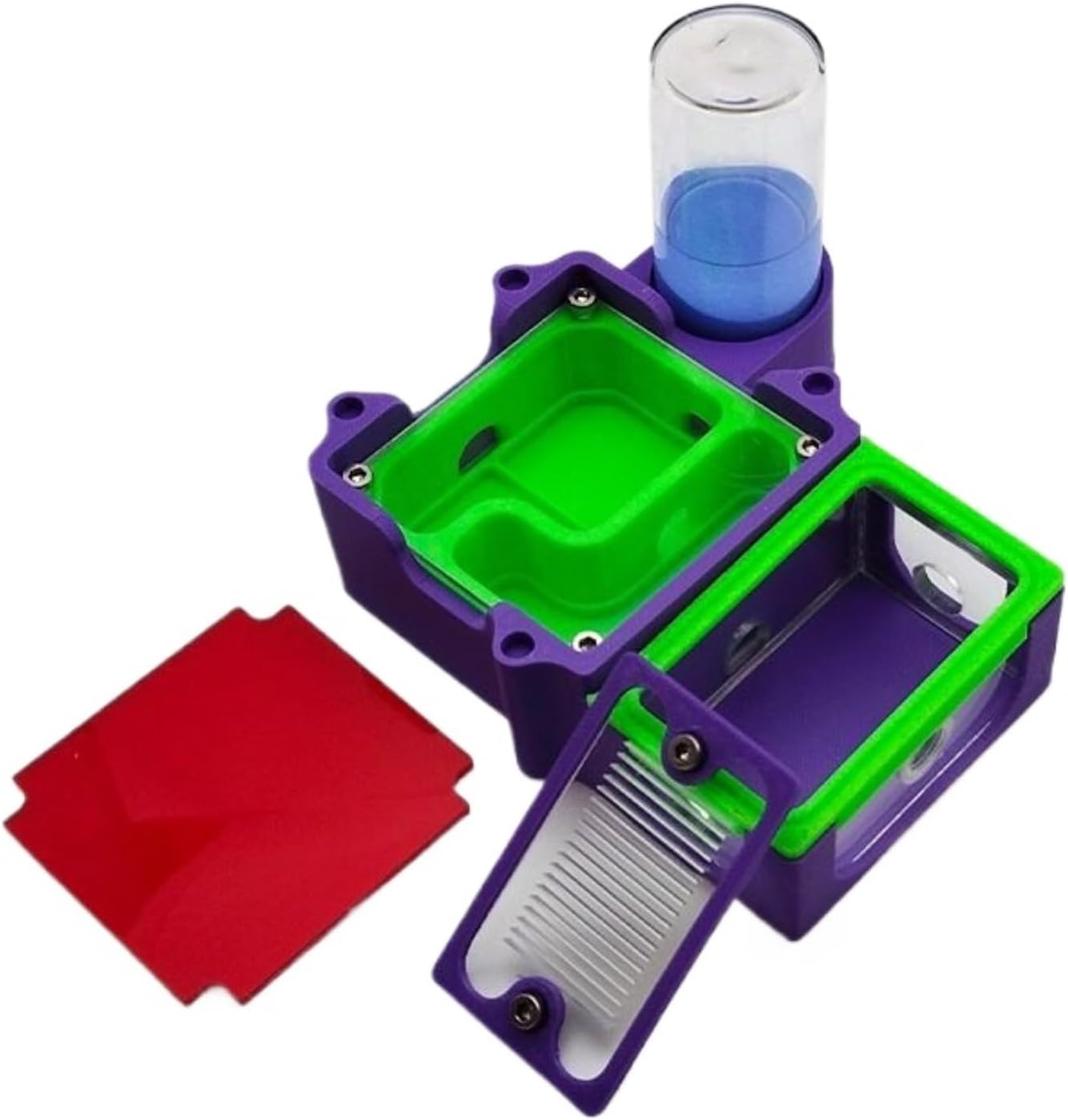 Ant Farm Ant Nest Observation Habitat Compact Farm for Colony Home Habitat(Blue)