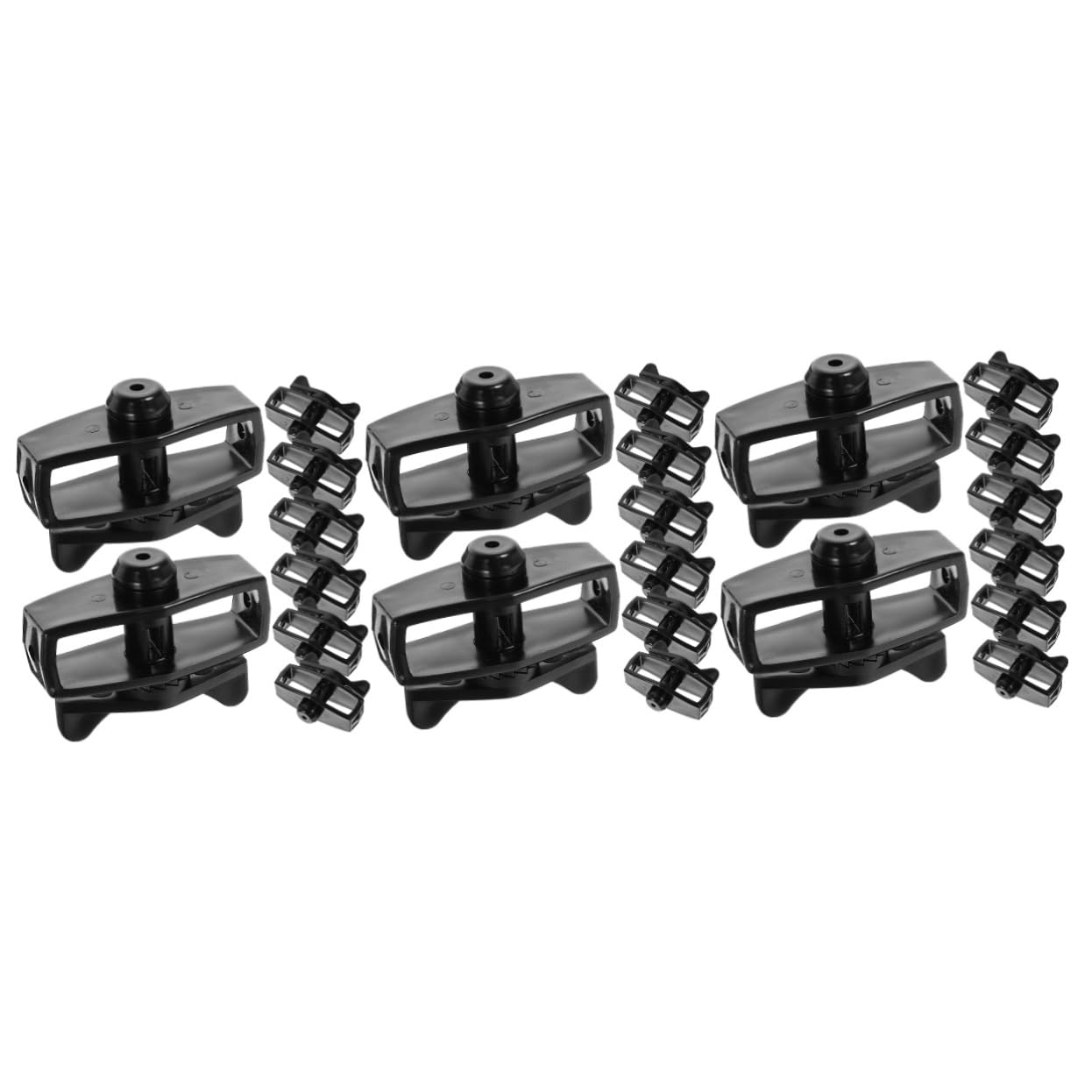 Didiseaon 3 Set Tenditore Per Recinzioni Tenditore Per Funi e Per Cavi In ​​Plastica e Per Cavi In ​​Plastica e Per In ​​ e Per 8 pezzi*3