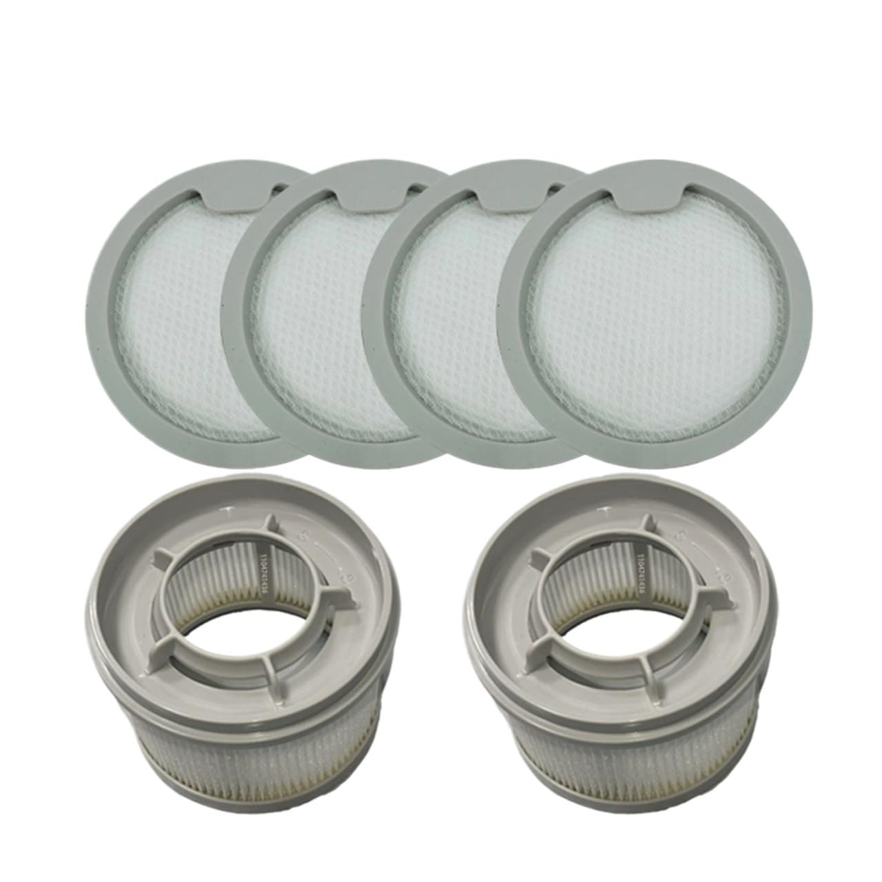 Reemplazo De Filtro Lavable | Compatible con XiaoMi, aspiradora G20/G20 Max.(2pcs black)
