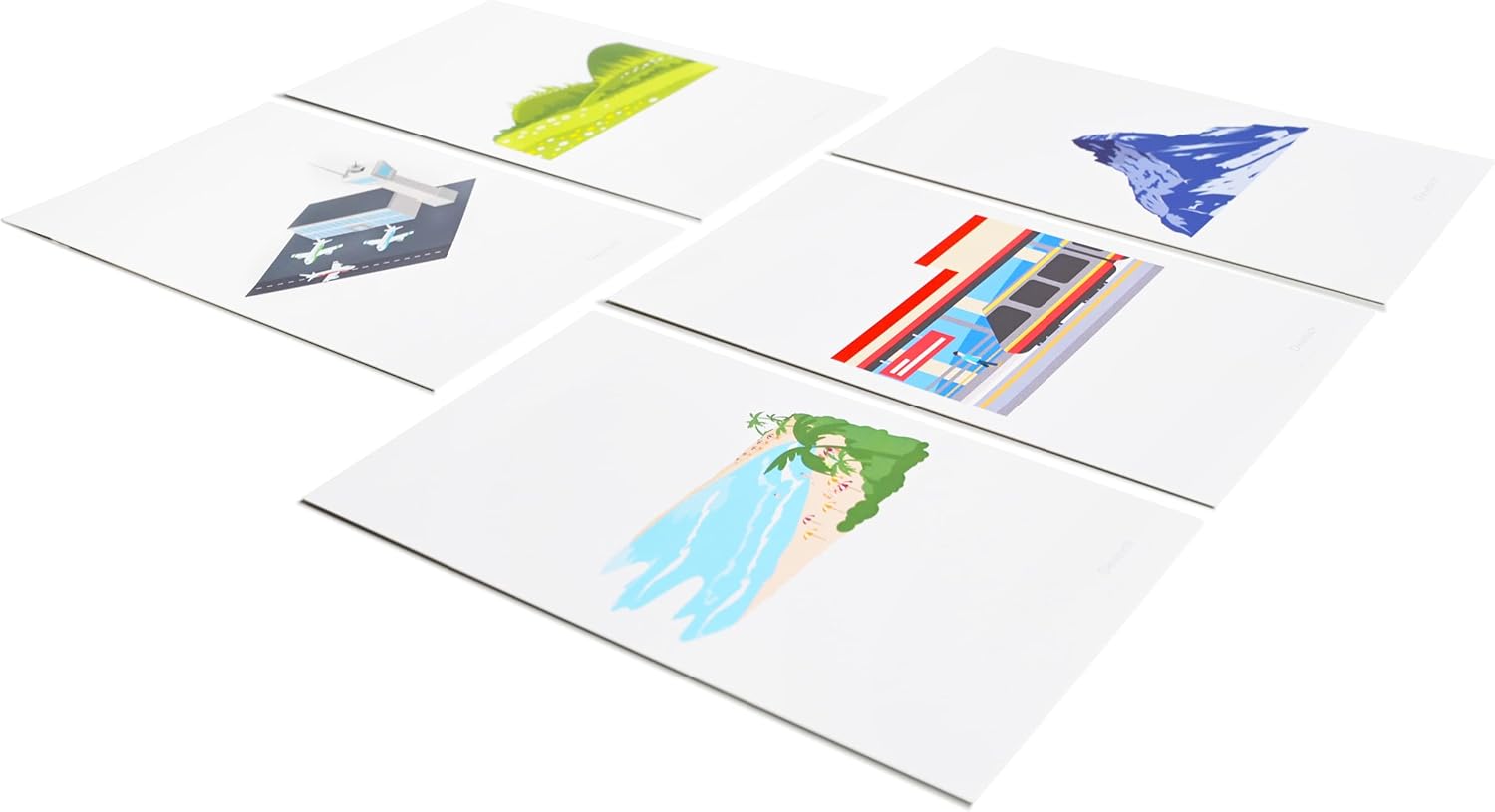 Pat's Flash Cards 192 German Beginning Vocabulary Flash Cards with Original Artwork - for All Ages - Image 3