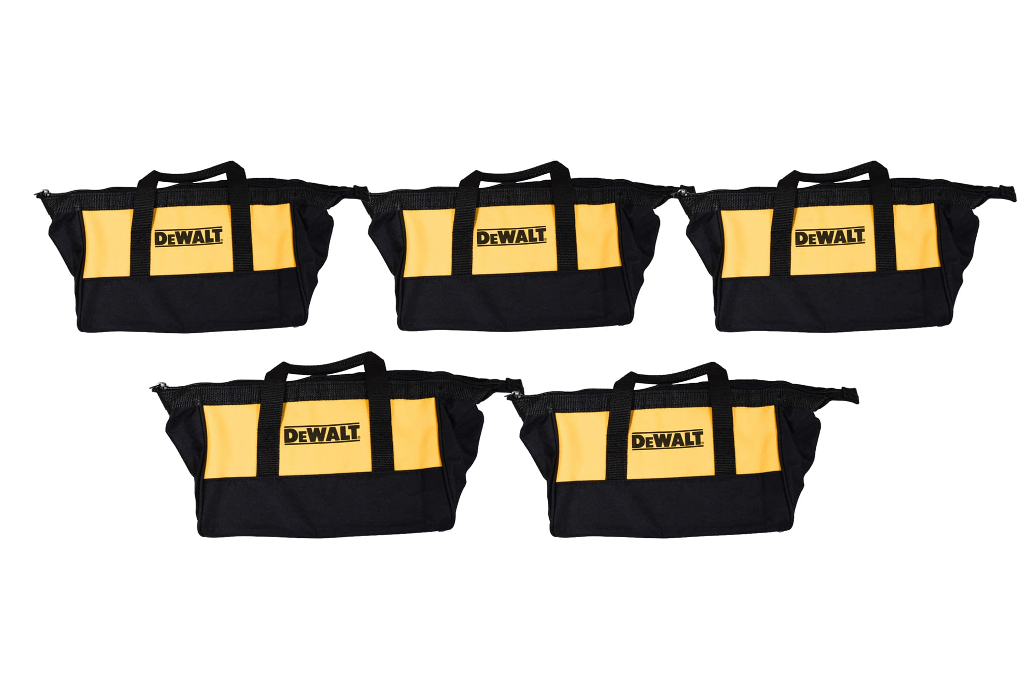 11" Yellow and Black Tool Bag Tools/Small Kits (5)