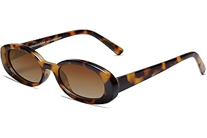 VL9580 Polarized Retro Oval 90s Style YSL Mica Sunglasses for Women and Men