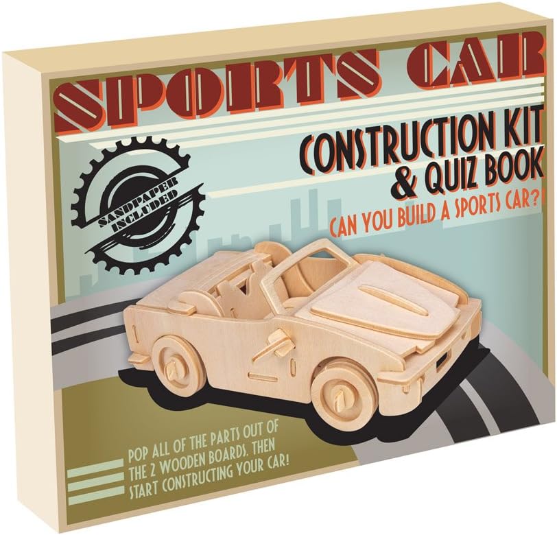 Professor Puzzle Sports Car Construction Kit