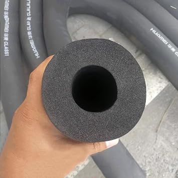 Flexible Pipe Insulation Tubing 3/4" 1" 1-1/4" 1-1/2" 2" 2-1/2" 3" 3-1/2" 4" ID Black Freeze Protection Heat Preservation Foam Tube for Industry and Construction