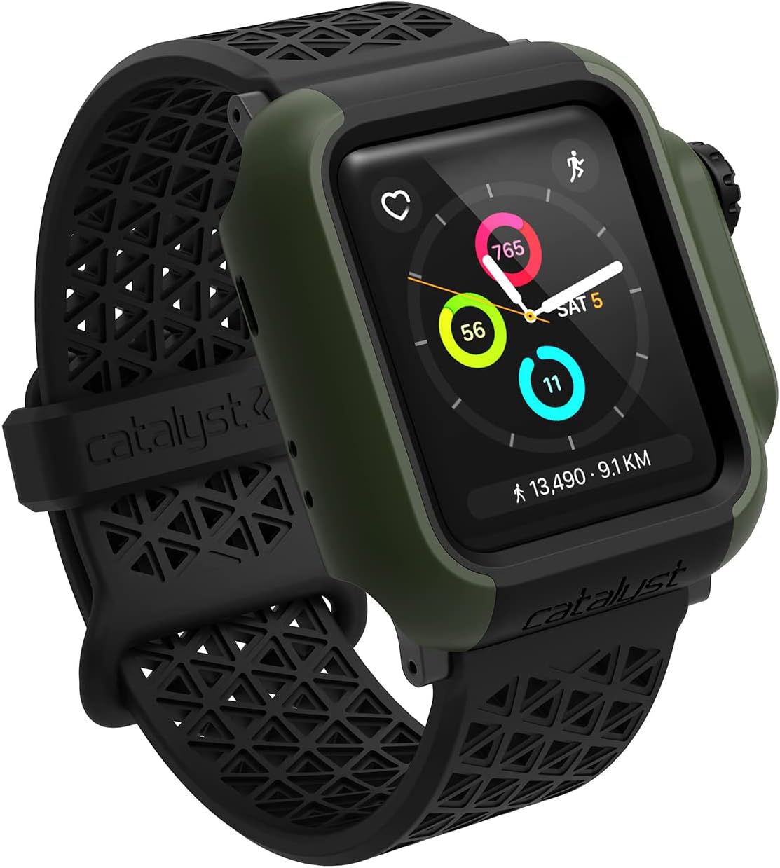 Catalyst Apple Watch Case 38mm Series 3 & Series 2 Drop Proof Shock Proof Impact Protection Apple Watch case [Rugged iWatch Protective case], Army Green