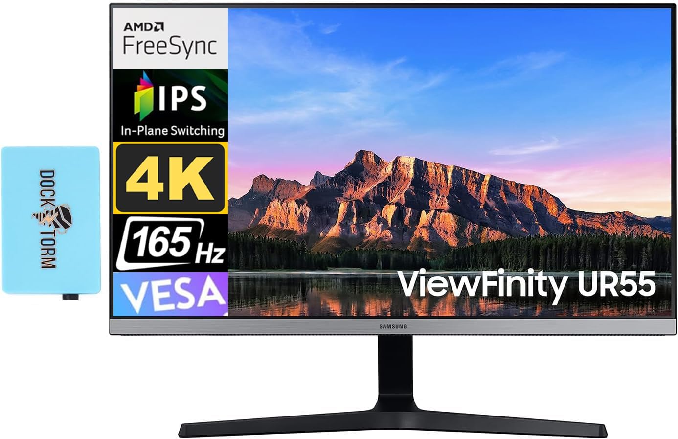 SAMSUNG ViewFinity UR55 Series Monitor 28" 165Hz IPS 4K FHD