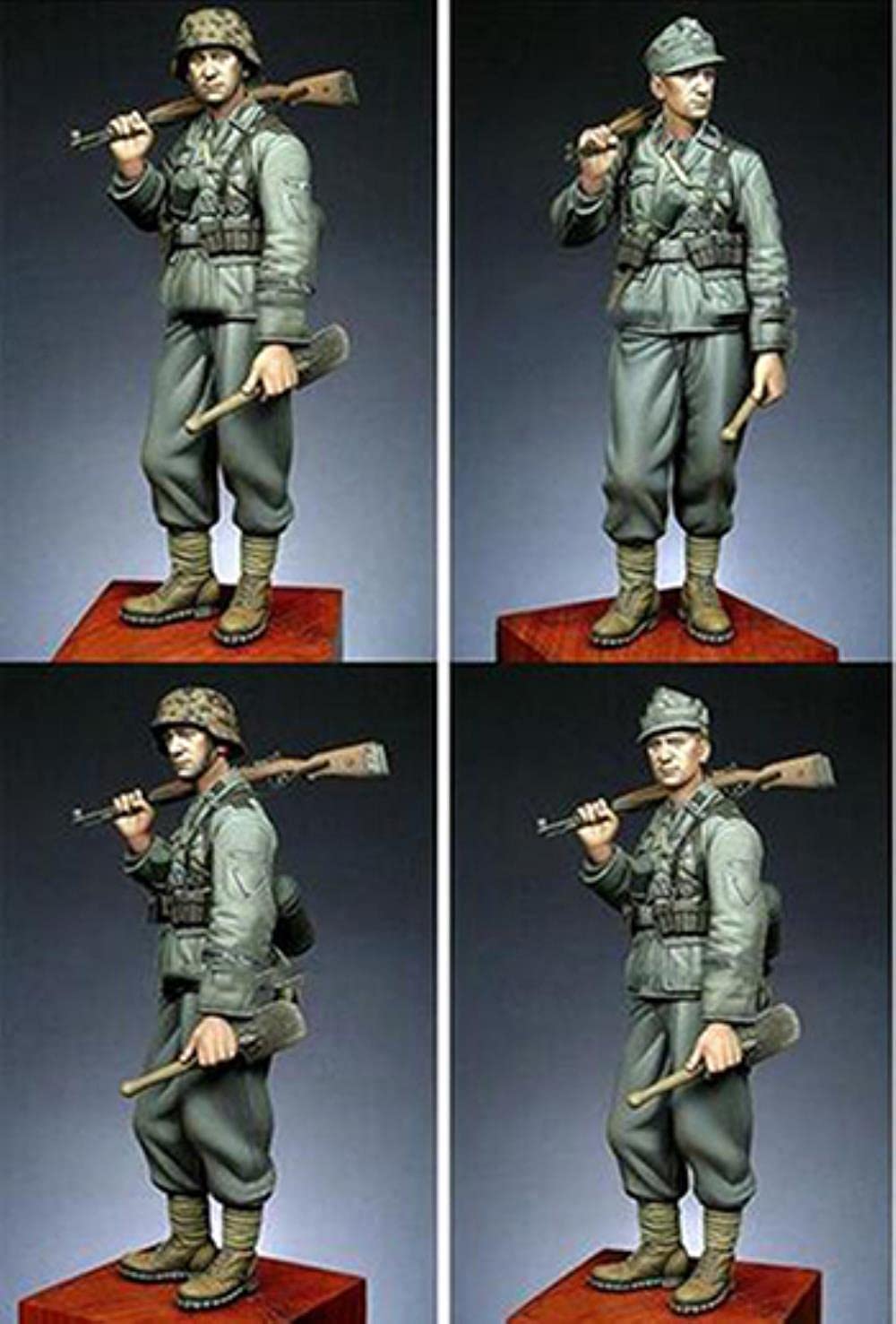 PANGCHENG 1/16 120Mm Antigua Figura De Resina Histórica De Pie Modelo Miniatura Kit Sin Montar Sin Pintar