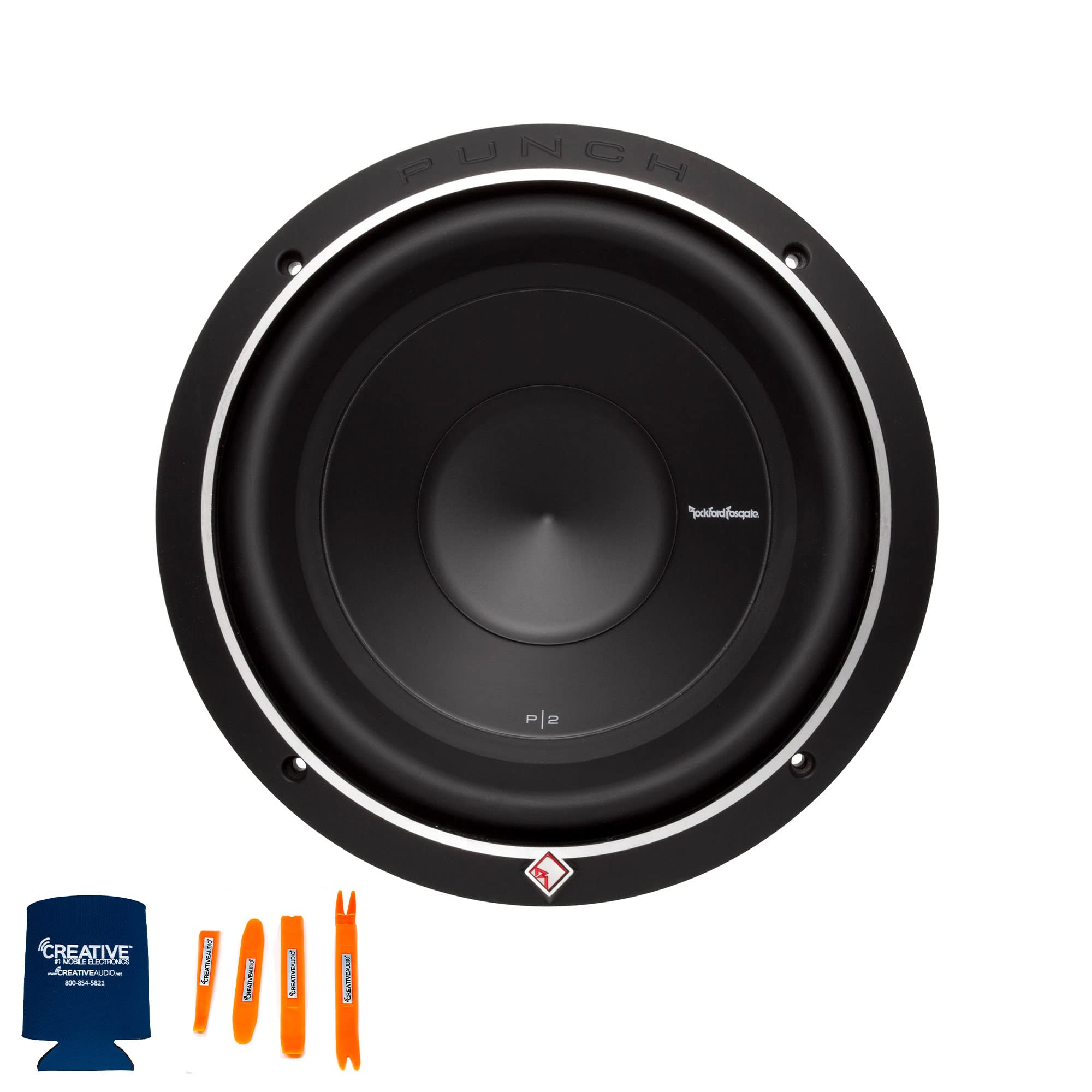 Rockford Fosgate - Two P2D2-10 10” Subwoofers - DVC (Dual 2-Ohm)