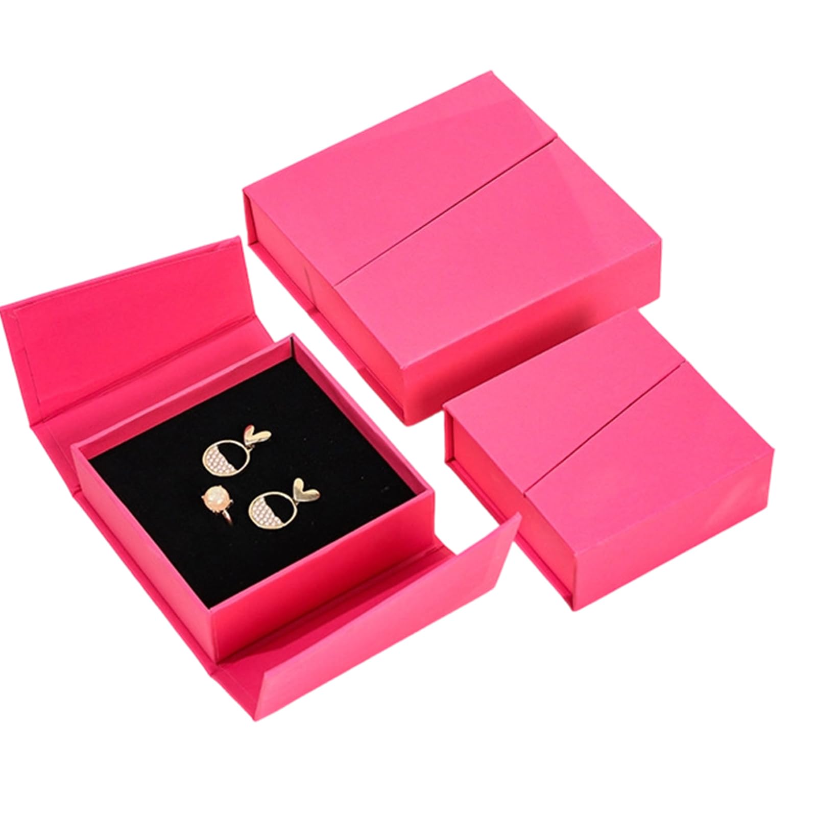 ZBIianxer Multipurpose Double Opening Jewelry Box Including Closure for Various Small Items Travel Friendly Organiser Badge Organiser