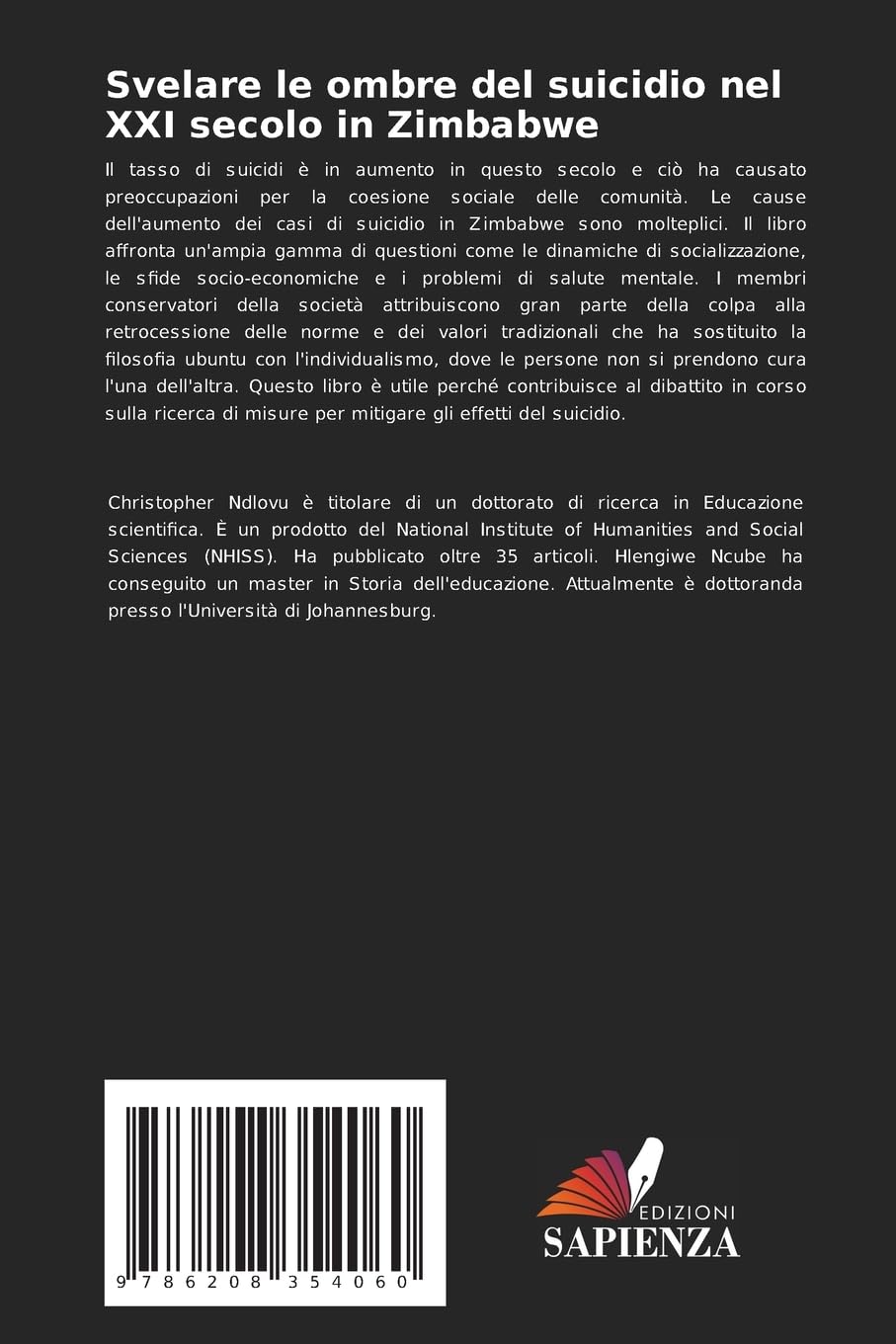 Svelare le ombre del suicidio nel XXI secolo in Zimbabwe: Preoccupazione per l'aumento dei casi di suicidio