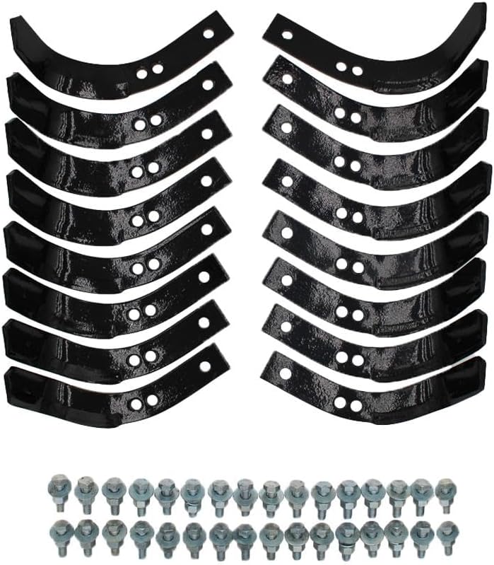 For 16 Tine Set For MTD For Sears For Craftsman Tiller Tines With for Hardware 108802, for craftsman rototiller tines, for craftsman 917.293493 tiller tines, for mtd tiller tines, for craftsman tiller
