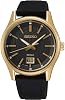 SEIKO Siyah DIAL Paslanmaz Çelik Erkek Saati - SUR560P, Siyah, Kayış