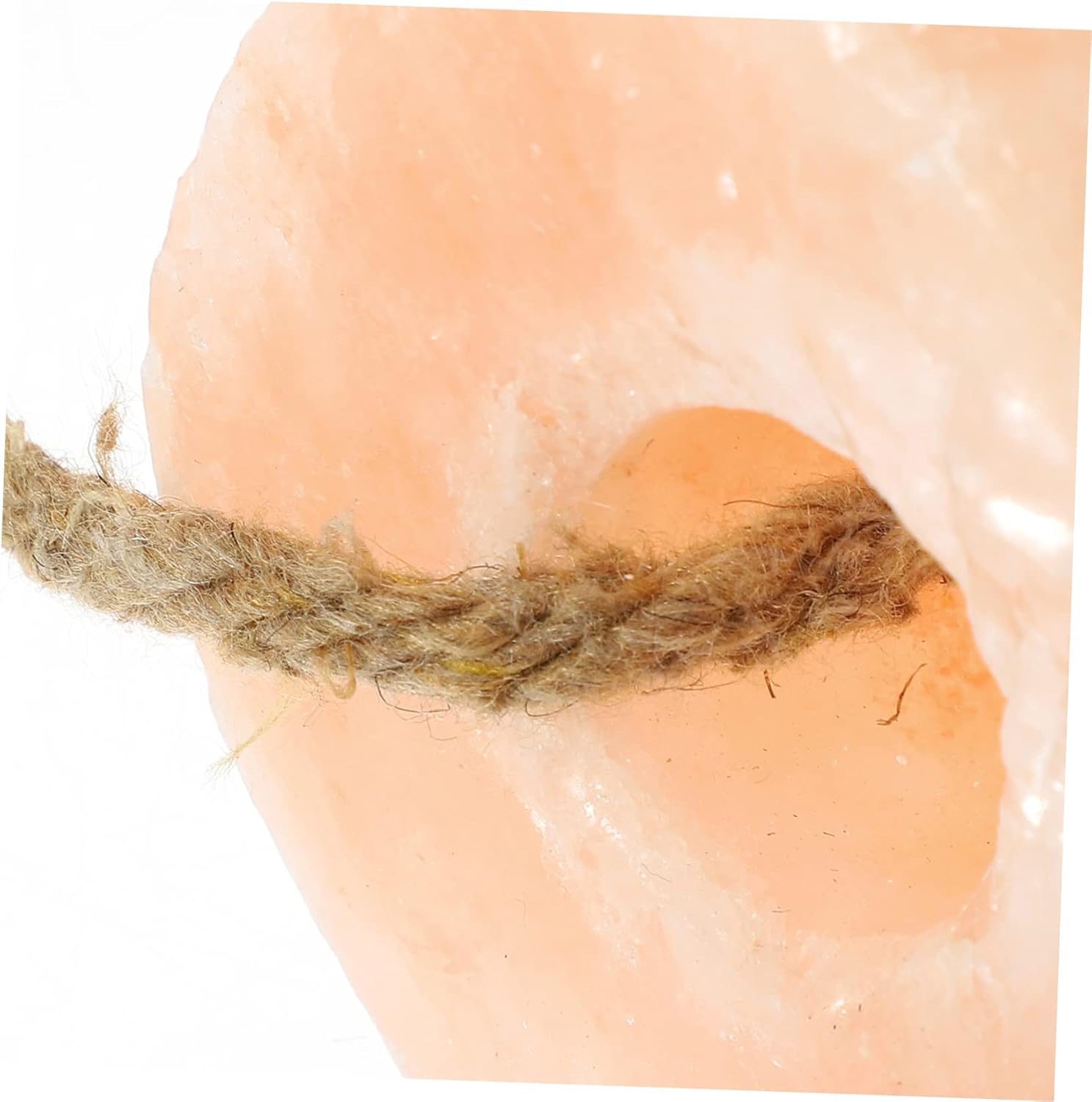 2kg Salt Brick for Livestock Pets Natural Salt Block Rope Provides Cattle Deer and Other Farm Animals