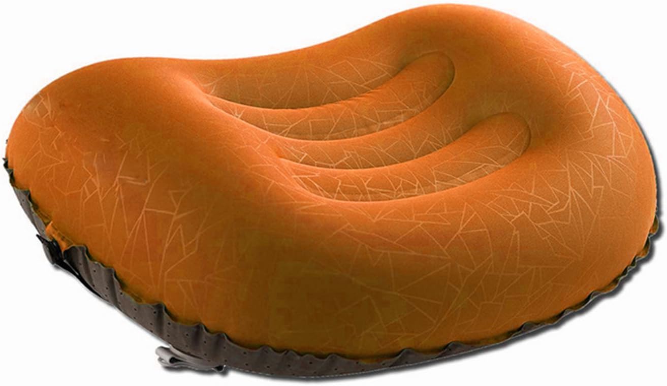 Outdoor Ultralight Inflatable Camping Pillow,TPU Neck Protector Inflatable Sleeping Pillow,Office Leisure Cushion Camping Pillow,Compressible Air Pillows for Hiking