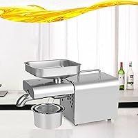 Vista 17 de DNYSYSJ Automatic Oil Press Machine 600W Peanuts Hot Cold Oil Expeller Commercial Extractor (2nd Generation)