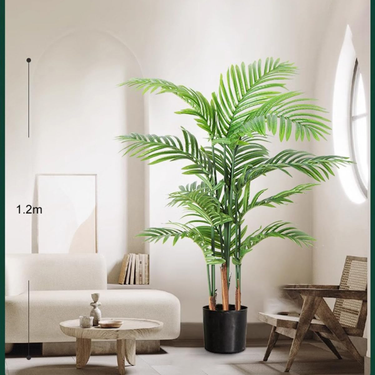 大型 フェイクグリーン ヤシの木 150cm 白鉢付 インテリア 観葉植物 Amazon｜HGJH 人工観葉植物 大型 ヤシ フェイクグリーン 人工樹木