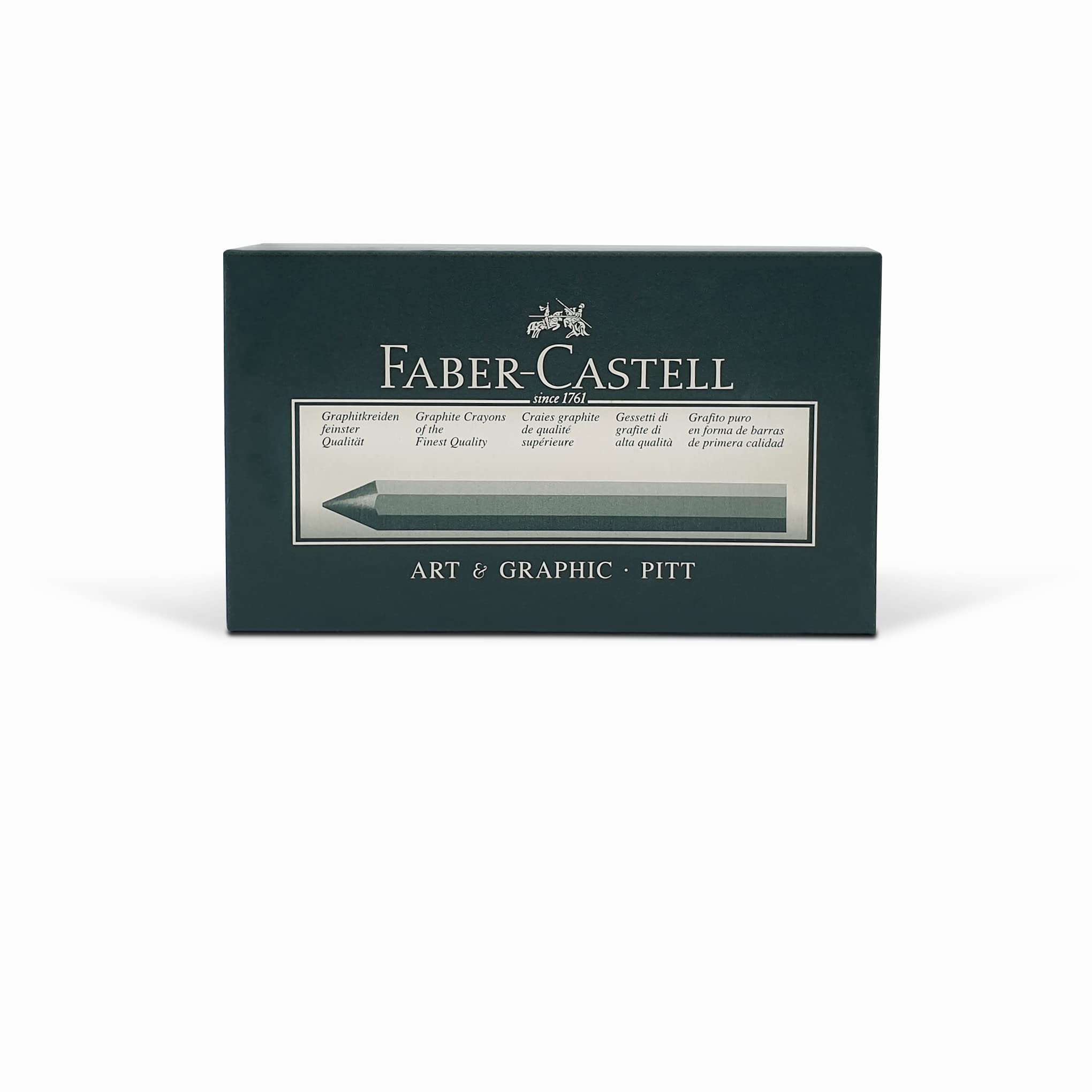 Faber-Castell 129904B - Graphitkreide Pitt 4B, 12er Set