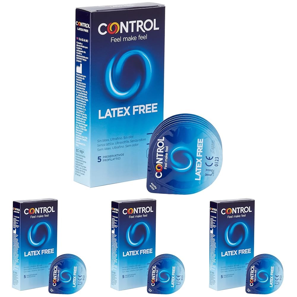Artsana Preservativi Control Latex Free, 5Pz (Confezione da 4)