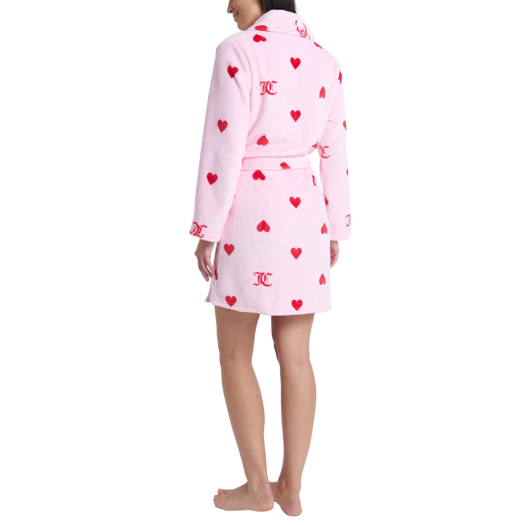 Juicy Couture - Albornoz de peluche para mujer