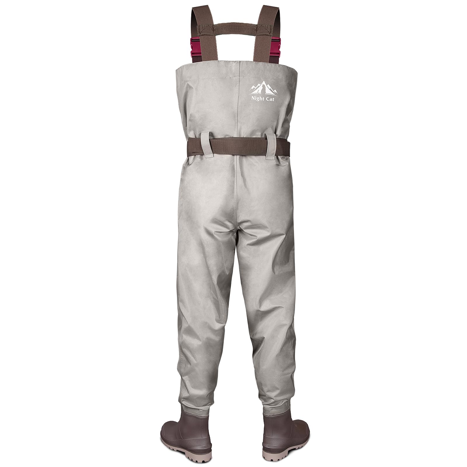 Night Cat Waders Pêche Homme Cuissardes Imperméable Respirant PVC Bottes Taille 40-47