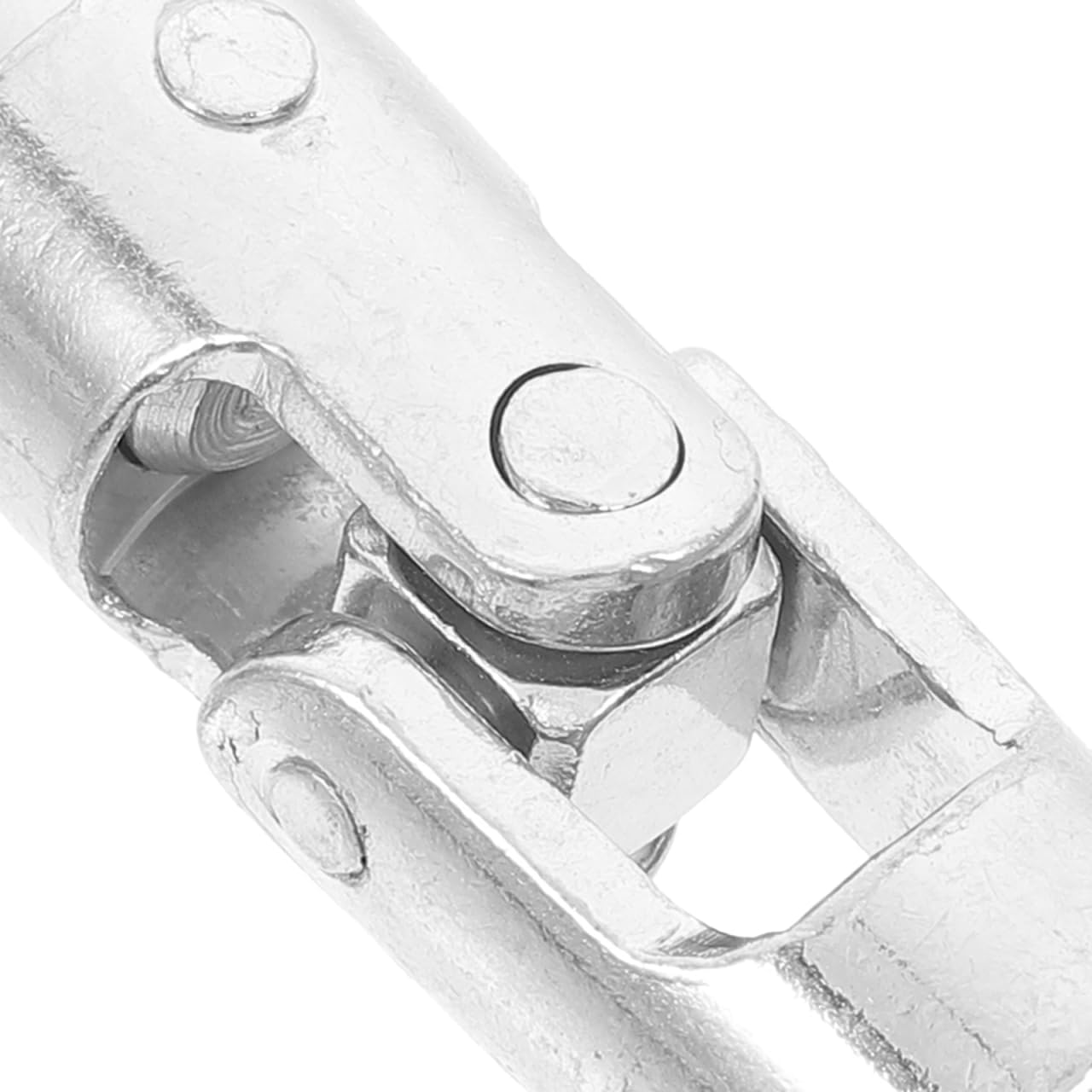 jojofuny Universal Jack Direction Joint Trailer Jack Part with Drop Shaft Steel Cardan Head for Vehicle Lifting and Trailer Supplies