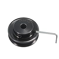 Vista 30 de AK30-5/8 pulgadas perforadas poleas de banda de ranura única 3.0 "OD 5/8" Bore V-Belt polea polea de correa de hierro fundido para correa en V