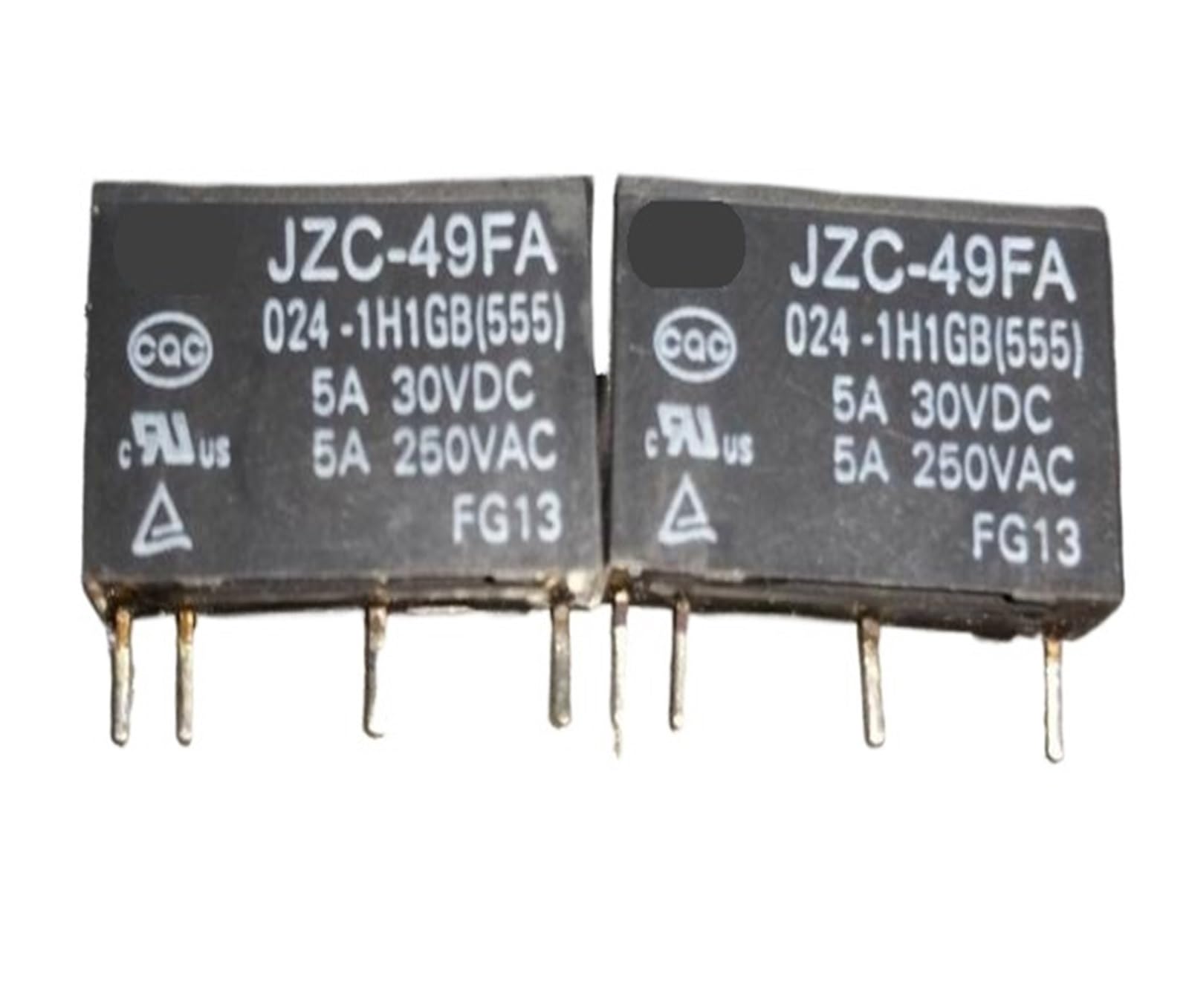 Yzwrwrmktb One Color 1Pc Jzc-49Fa 024-1H1gb(555) (Pcn-12V/24V5a) Relay 4Pins