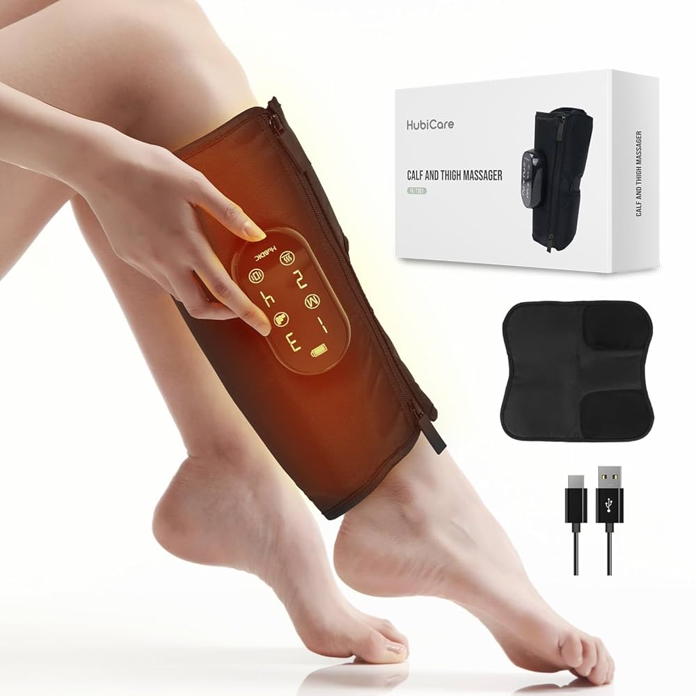 新品未開封　ｈｕｂｉｃａｒｅ　Relax Device ＦＥ−７２０８ HubiCare Thigh to Feet Air Compression Leg Massager FE-7208