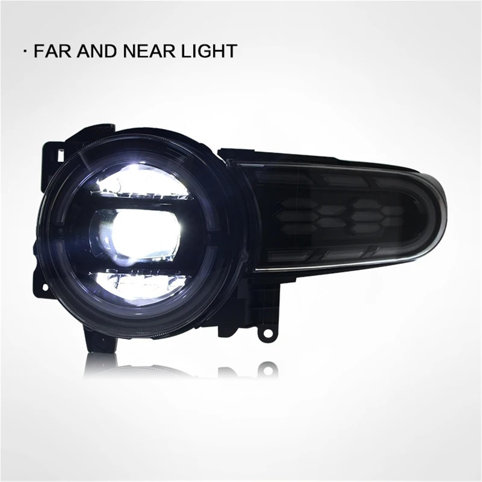 Para Toyota FJ Para Cruiser 2007-2023 Conjunto Luz Delantera Faro LED Coche
