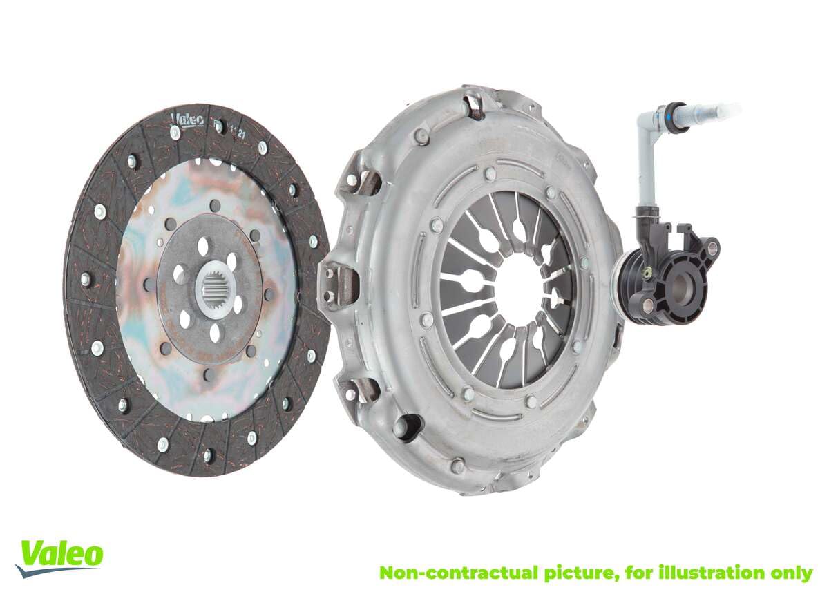 Valeo Kit de Embrague 834609 - Con Tapa, Con Disco