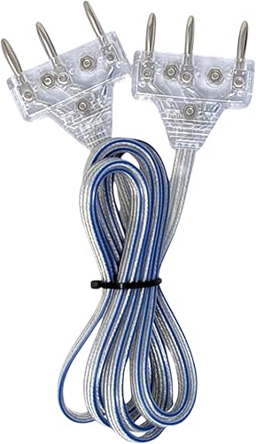 Miniatura 3 de Cable de esgrima para el cuerpo de espada, alambre de cuerpo de la serie Elite, cable de 3 puntas, cable transparente, aprobado por la competencia