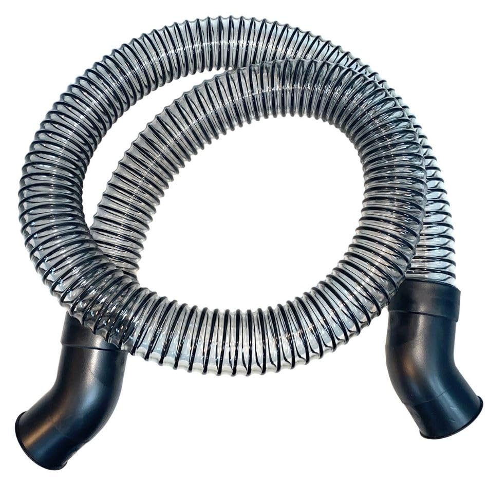 Vacuum Hose — 1.5" x 52", Includes Two 45 Degree Cuffs Aftermarket Direct Replacement