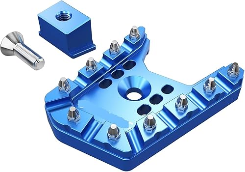 Compatible con Tenere 700 XTZ 700 XTZ700 2019-2023 Reposapiés forjado para motocicleta Tenere 700 Pedal Tenere 700 (Talla Pedal Extender Azul) disponible en Yaxa Peru