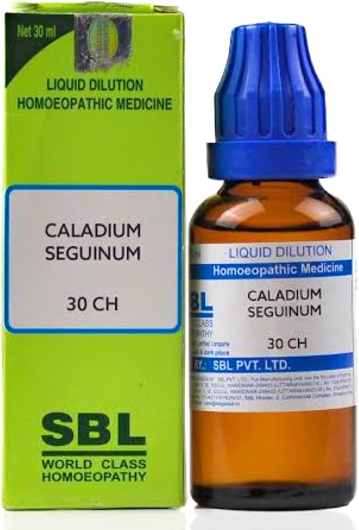 HOMEOBUY REMIDIES Caladium Seguinum 30CH (3 X 30ml) | Healthkit By Krig’s