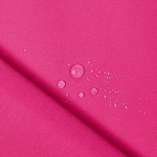 Ottertex Canvas Fabric Waterproof Outdoor 60" Wide 600 Denier 15 Colors Sold by The Yard (1 Yard, Hot Pink)
