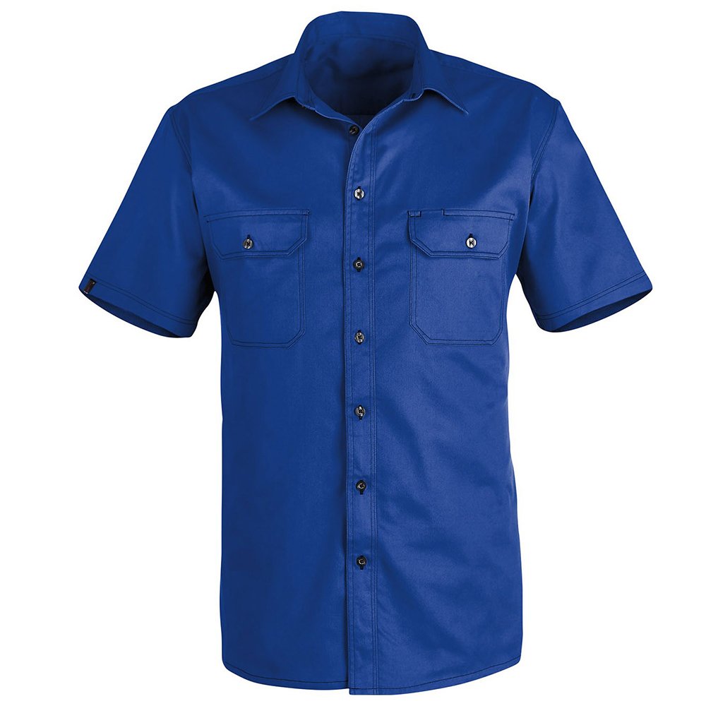 Chemise Kübler XL bleu bleuet évite l'inconfort au travail