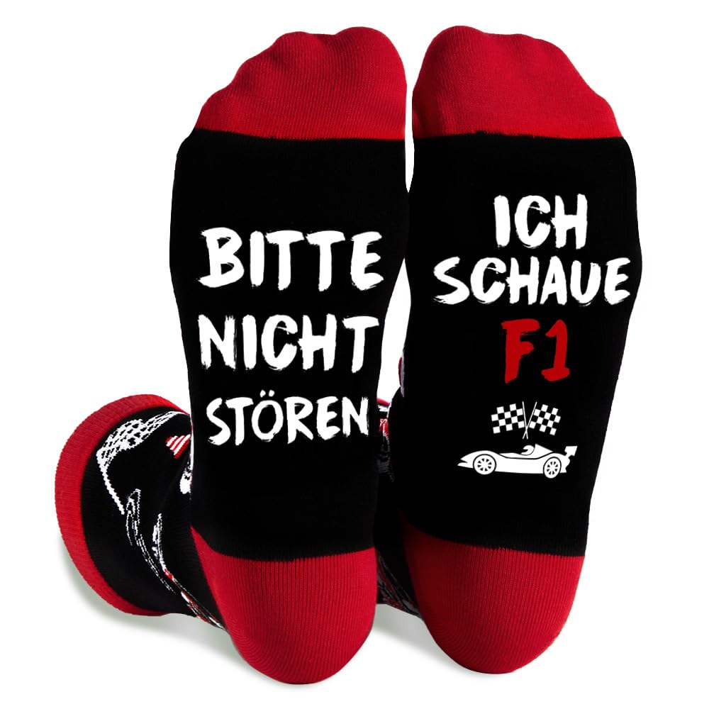 Zemolo vatertagsgeschenk für Papa Opa Lustige Socken mit Spruch 43-46 Geburtstagsgeschenk Fahrrad Golf Socken Männertag Weihnachten Geschenk Herren Socken Valentinstag Geschenke für Männer Jungs