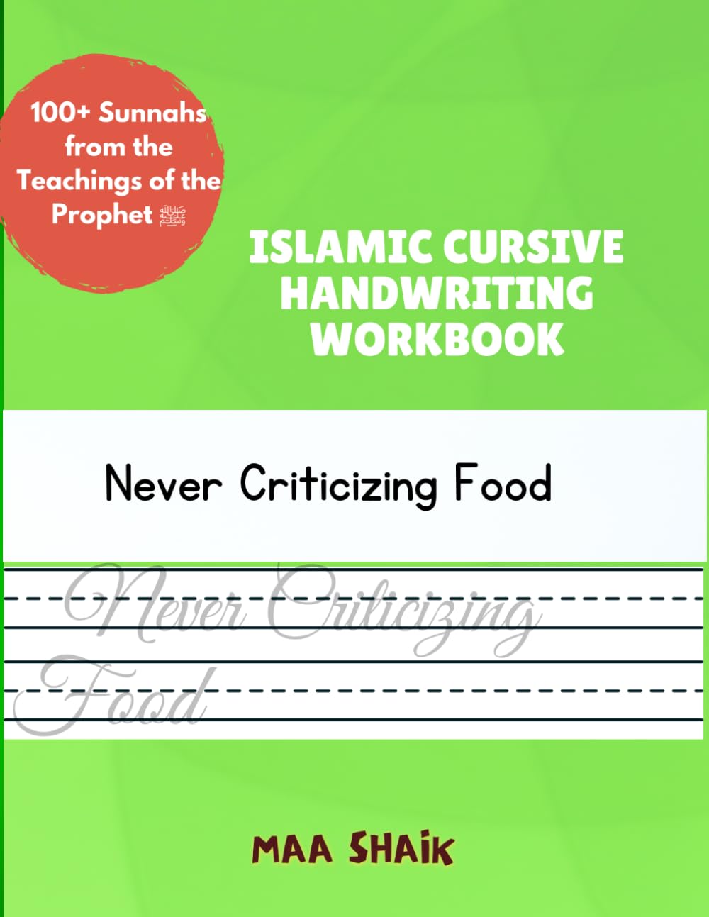 Mastering English Cursive Writing|Cursive Writing in Islamic Studies|100+ Sunnahs from the Teachings of the Prophet ﷺ|Cursive Writing for All ... Learn Islamic Cursive Handwriting in English