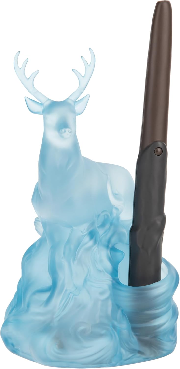 Paladone Harry Potter Deer Patronus Light with Wand Remote Control, Officially Licensed Wizarding World Merchandise, Battery Powered Collectible Gift, Home Décor