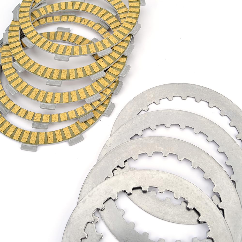 Kit de discos de fricción de embrague de acero para Honda XL125V Varadero 2001-2011 VT125 Shadow 125 1998-2000 22201-MAL-600 22202-MAE-000 23311-200-000