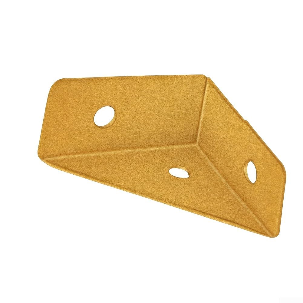 para soporte Esquina para acero 1.3mm Reforzado para carga Pesada(gold-L)