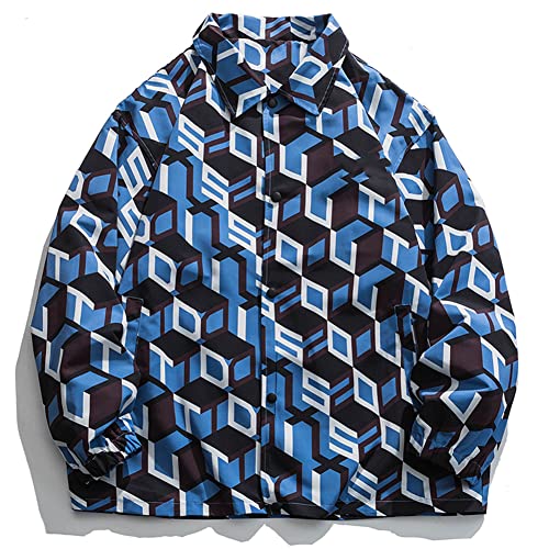 Veste coupe-vent Harajuku Youllyuu homme grande taille pour un look streetwear confortable