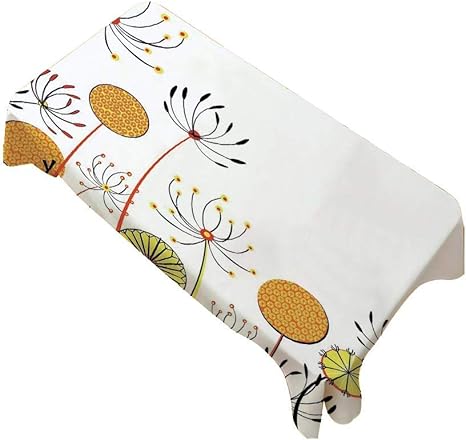 Amazon テーブルクロス 綿麻 コットン 厚手 シンプル ダイニング キッチン 装飾用 多用途テーブルカバー 花137 X 185umbelifersフラワーガーデン夏春シーズンテーマかわいい花びらイラストマリーゴールドイエロー テーブルクロス オンライン通販 Amazon テーブルクロス 綿麻 コットン 厚手 シンプル ダイニング キッチン 装飾用 多用途テーブルカバー 花137 X 185umbelifersフラワーガーデン夏春シーズンテーマかわいい花びらイラストマリーゴールドイエロー テーブルクロス オンライン通販