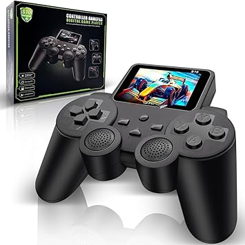 Toy Imagine Retro Handheld Gaming Console for Kids | Portable Mini Gamepad with Builtin Screen | 520 Classic Games | Perfect Pocket Toy for Boys | Ideal for Ages 6+ | Inspired Fun - image, photos