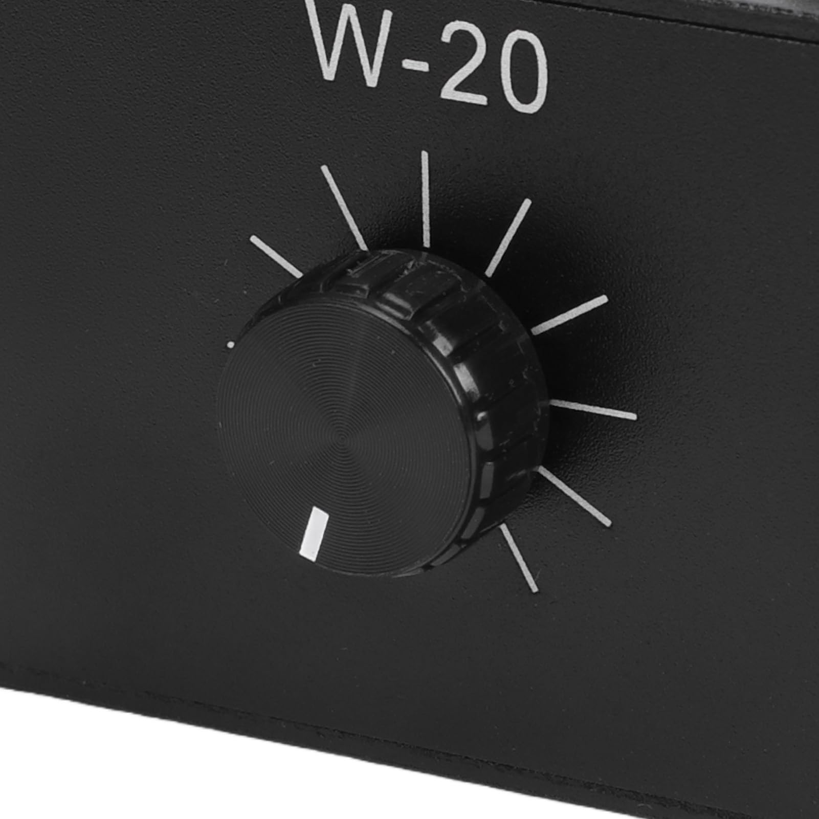 Attenuatore di Controllo del Volume da 1/4 di Pollice, Controller Jack Passivo da 6,35 Mm, Attenuatori Mono Stereo con Regolazione Continua e Continua, Ideale per Microfoni per Strumenti