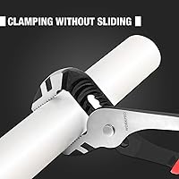 Vista 6 de WORKPRO Juego de 3 alicates para juntas ranuradas, alicates de bomba de agua ajustables de 12/10/8 pulgadas, alicates de mandíbula recta