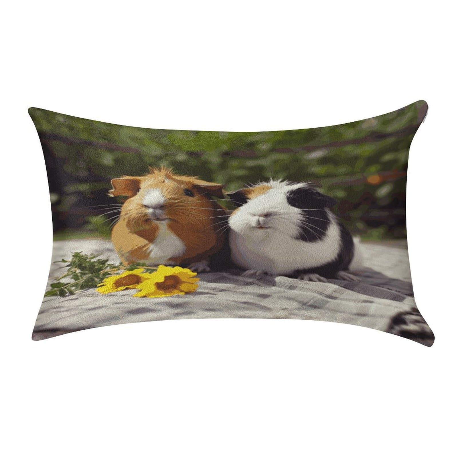 Btcowzrv Style Guinea Pigs Funny Pillow Cover Pillow Case Pillowcase