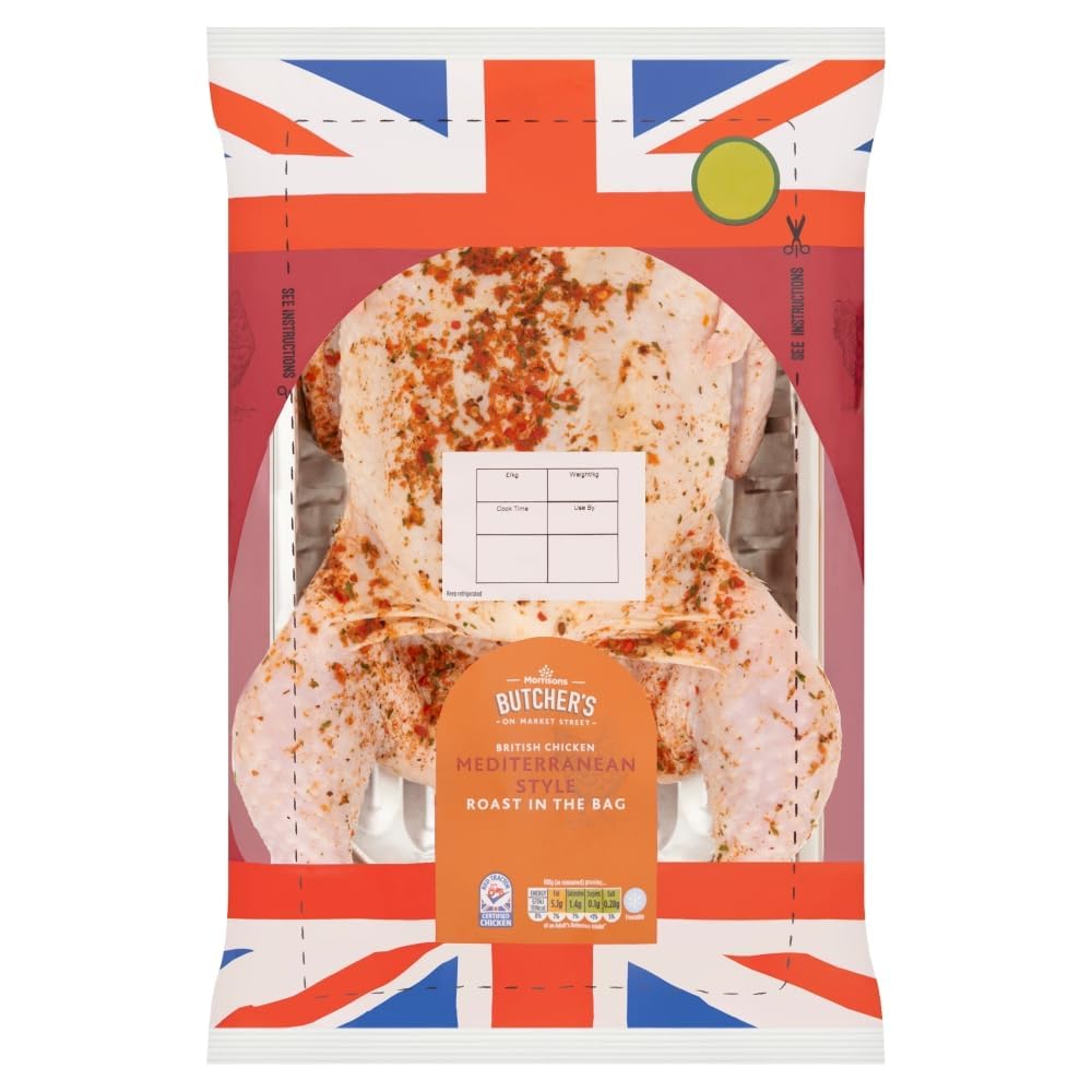 Morrisons Roast in The Bag Mediterranean Whole Chicken, 1.6kg