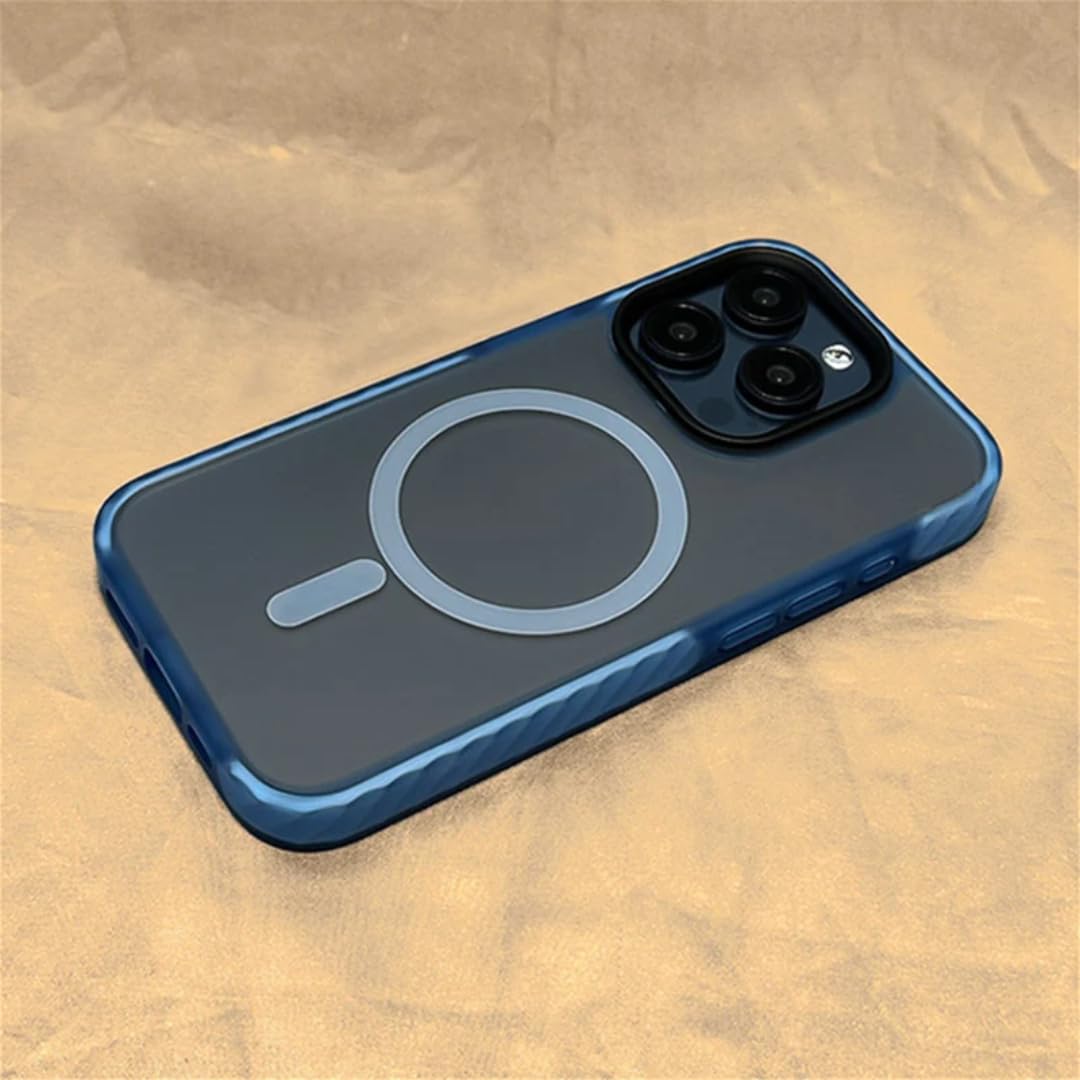 Coque iPhone 16 antichoc rigide bleu mat pour éviter les chutes - 6