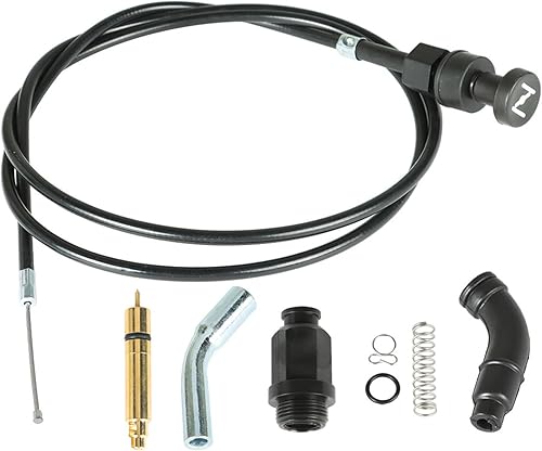 Miniatura 6 de Kit de cable de estrangulador y émbolo de válvula de repuesto para Honda Foreman Rubicon 500 TRX500FA TRX500FGA TRX500FPA 2001-2013